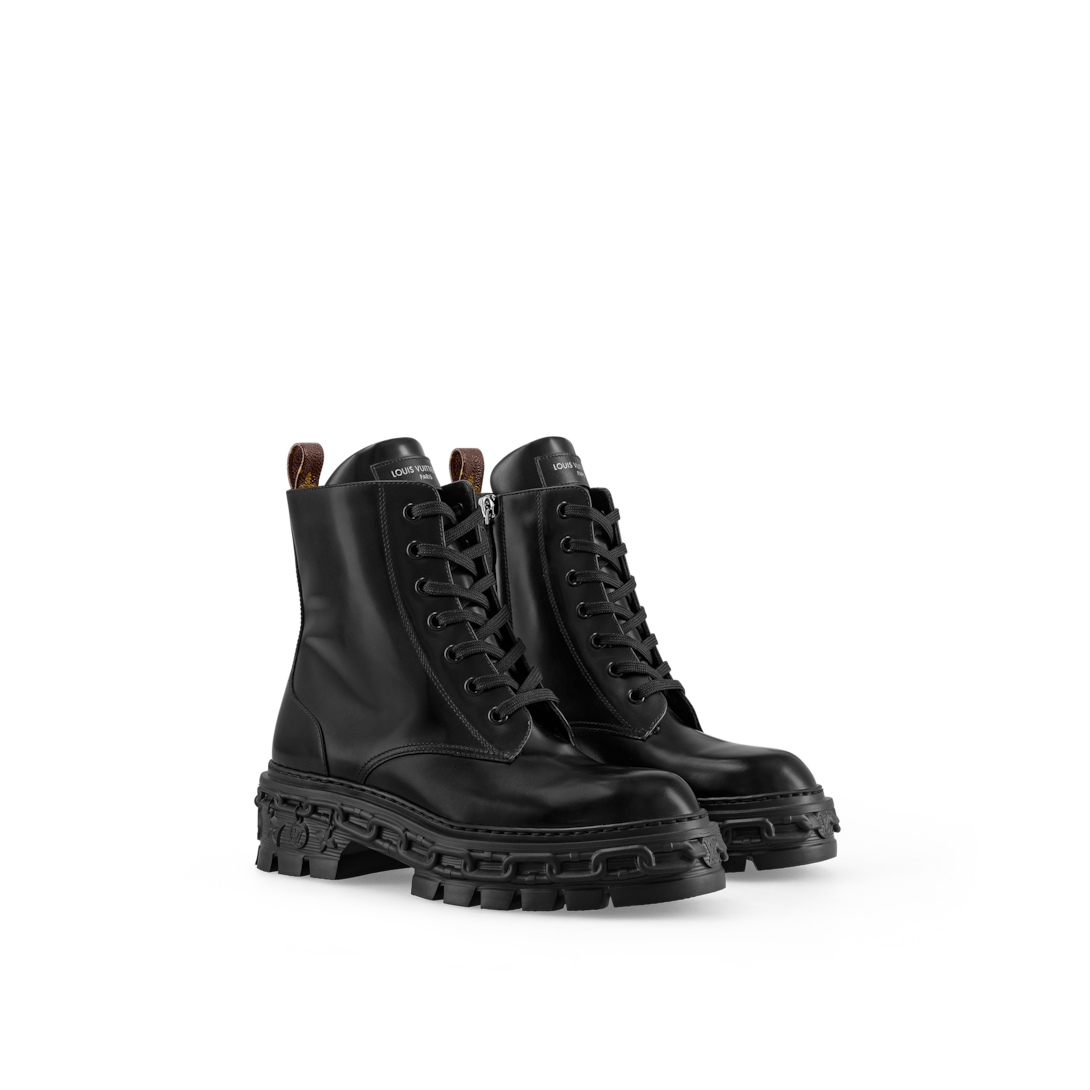 Louis vuitton discount military boots